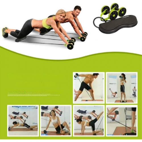 RUEDA DE EJERCICIOS /Revoflex Multitrainer con Step