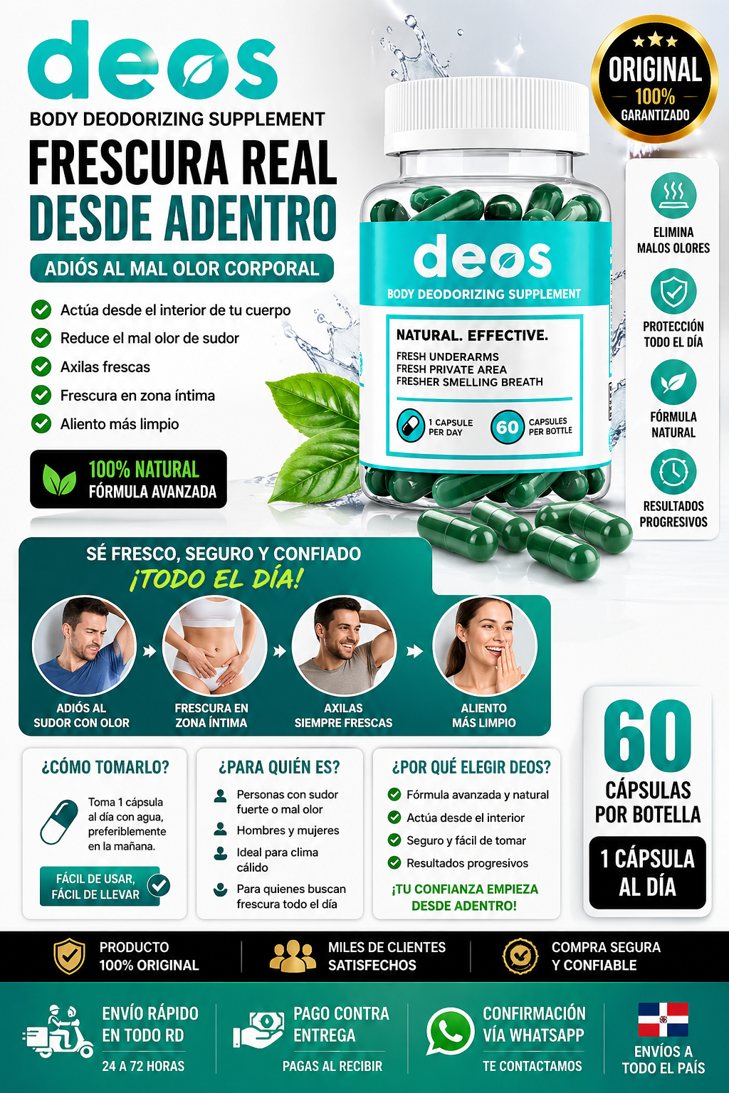 DEOS ORIGINAL – BODY DEODORIZING SUPPLEMENT 💊